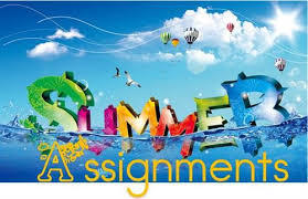 Summer Enrichment Assignments
