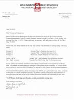 NJSLA Testing Notification Letter