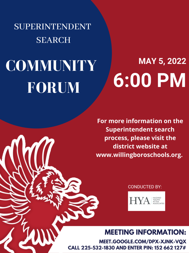 community forum flyer
