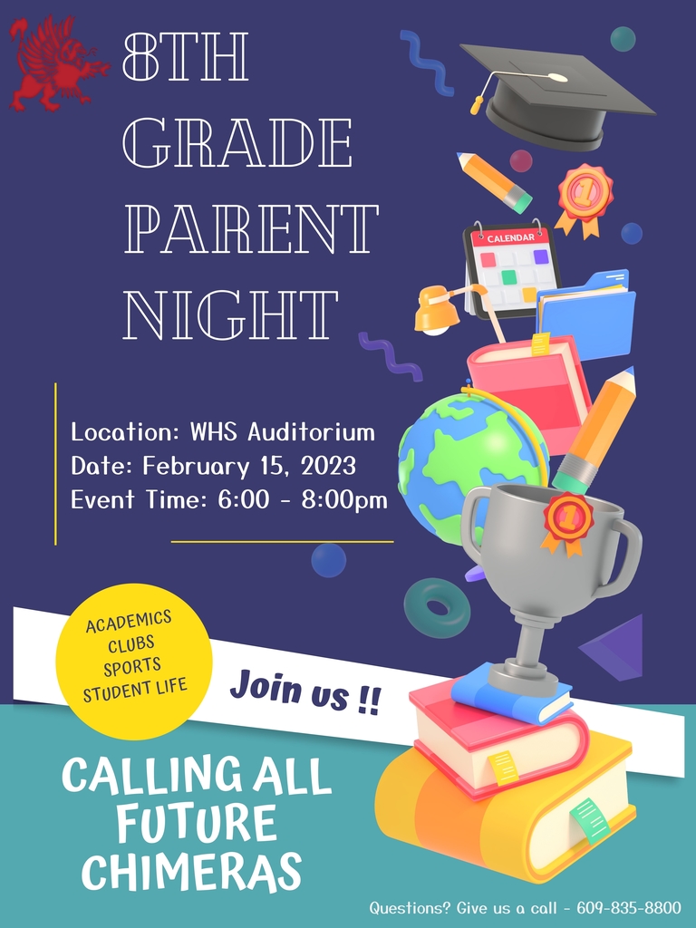 8th grade parent night flyer 